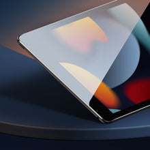 Заредете изображение във визуализатора на галерията – Baseus 2x Full-glass film 0.3mm tempered glass for iPad Pro 10.5" / iPad Air 3 10.5" / iPad 7/8/9 10.2" (2021/2020/2019) with mounting kit
