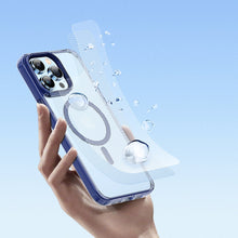 Заредете изображение във визуализатора на галерията – Dux Ducis Clin2 case for iPhone 14 Pro Max magnetic MagSafe cover blue
