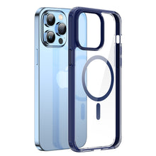 Заредете изображение във визуализатора на галерията – Dux Ducis Clin2 case for iPhone 14 Pro Max magnetic MagSafe cover blue
