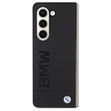 Заредете изображение във визуализатора на галерията – BMW Signature Logo Imprint case for Samsung Galaxy Z Fold 5 - black
