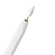 Заредете изображение във визуализатора на галерията – BASEUS smooth writing capacitive Stylus Writing 2 Lite LED (active version + wirelles + cable USB A to Lightning 8-pin) 130 mAh white P80015806211-02/BS-PS030
