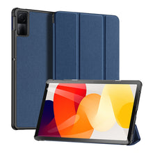 Заредете изображение във визуализатора на галерията – Dux Ducis Domo case with smart sleep function for Xiaomi Redmi Pad SE 11'' tablet - blue
