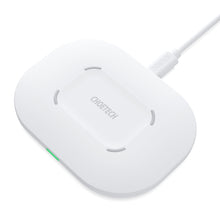 Заредете изображение във визуализатора на галерията – Choetech wireless fast charger 15W LED white (T550-F)
