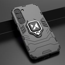 Заредете изображение във визуализатора на галерията – Wozinsky Ring Armor case for Samsung Galaxy S23+ armored cover magnetic holder ring black
