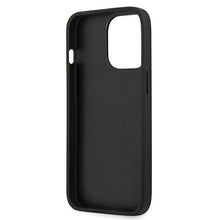 Заредете изображение във визуализатора на галерията – Guess GUHCP13MG4GLGR iPhone 13 6,1" szary/grey hardcase 4G Stripe Collection
