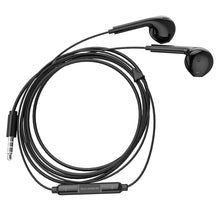 Заредете изображение във визуализатора на галерията – Borofone Earphones BM80 Magnificent with microphone black
