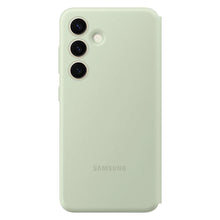 Заредете изображение във визуализатора на галерията – Smart View Wallet Case for Samsung Galaxy S24 S921, Light Green EF-ZS921CGEGWW
