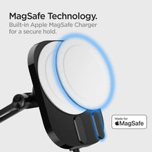 Заредете изображение във визуализатора на галерията – Spigen ITM35W ONETAP PRO 3 MAGNETIC MAGSAFE DASHBOARD CAR MOUNT WIRELESS CHARGER BLACK
