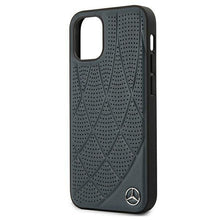 Заредете изображение във визуализатора на галерията – Mercedes MEHCP12SDIQNA iPhone 12 mini 5,4" granatowy/navy hardcase Bow Line
