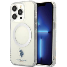 Заредете изображение във визуализатора на галерията – US Polo USHMP15XUCIT iPhone 15 Pro Max 6.7" transparent MagSafe Collection
