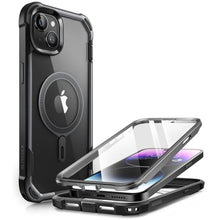 Заредете изображение във визуализатора на галерията – Supcase IBLSN ARES MAG MAGSAFE IPHONE 15 BLACK
