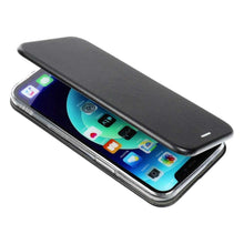Заредете изображение във визуализатора на галерията – Калъф тип книга forcell elegance - iphone 14 pro ( 6.1 ) black - TopMag
