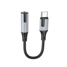 Заредете изображение във визуализатора на галерията – Borofone Adapter BV19 Creator Audio - Type C to jack 3,5mm - black

