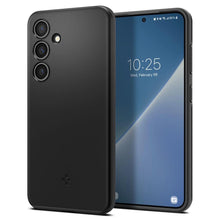 Заредете изображение във визуализатора на галерията – Spigen Thin Fit case for Samsung Galaxy S24 - black
