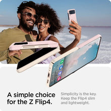 Заредете изображение във визуализатора на галерията – Spigen airskin case for samsung z flip 4 cotton pink - TopMag
