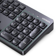 Заредете изображение във визуализатора на галерията – Ugreen KU004 2.4GHz wireless keyboard - black
