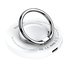Заредете изображение във визуализатора на галерията – MagSafe Choetech T603-F inductive charger with holder - white

