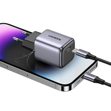Заредете изображение във визуализатора на галерията – Ugreen Nexode USB-C charger 20W gray (CD318)
