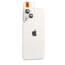 Заредете изображение във визуализатора на галерията – Spigen OPTIK.TR ”EZ FIT” CAMERA PROTECTOR 2-PACK IPHONE 14 / 14 PLUS STARLIGHT
