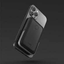 Заредете изображение във визуализатора на галерията – Uniq Powerbank Hoveo 5000mAh USB-C 20W PD Fast charge Wireless Magnetic grey/charcoal gray
