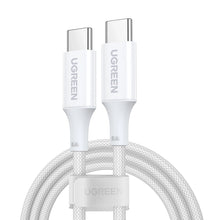 Заредете изображение във визуализатора на галерията – Ugreen US557 USB-C / USB-C PD cable 100W 2m - white
