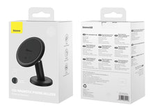 Заредете изображение във визуализатора на галерията – Baseus C01 Overseas Edition magnetic car holder for the cockpit - black
