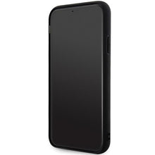 Заредете изображение във визуализатора на галерията – Karl Lagerfeld KLHCN613DRKINK iPhone 11 / Xr 6.1" black/black hardcase Rubber Ikonik 3D
