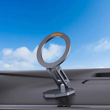 Заредете изображение във визуализатора на галерията – Dudao F17+ magnetic car holder for the dashboard - gray
