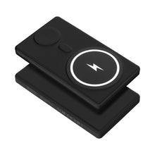 Заредете изображение във визуализатора на галерията – Power Bank with wireless charging support MagSafe 15W + charging Apple Watch 3W N66 black
