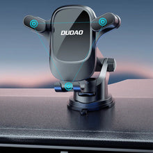 Заредете изображение във визуализатора на галерията – Car phone holder for Dudao F5Pro cockpit - black
