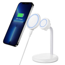 Заредете изображение във визуализатора на галерията – ESR HALOLOCK SHIFT MAGNETIC MAGSAFE WIRELESS CHARGER WHITE
