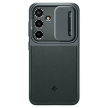 Заредете изображение във визуализатора на галерията – Spigen Optik Armor case for Samsung Galaxy S24 - dark green
