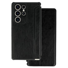 Заредете изображение във визуализатора на галерията – Razor Leather Book Case for Samsung Galaxy A13 4G black
