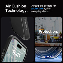 Заредете изображение във визуализатора на галерията – Spigen ULTRA HYBRID IPHONE 15 PRO FROST BLACK
