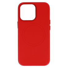 Заредете изображение във визуализатора на галерията – MagSafe Leather Case Iphone 13 Red
