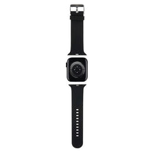 Заредете изображение във визуализатора на галерията – Karl Lagerfeld 3D Rubber Choupette Heads Strap for Apple Watch 38/40/41mm - Black
