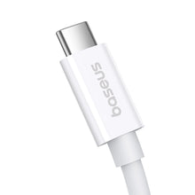 Заредете изображение във визуализатора на галерията – Baseus CB000068 USB-C - USB-C cable 240W PD 8K 60Hz 1m - white
