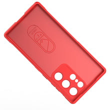 Заредете изображение във визуализатора на галерията – Magic Shield Case for Samsung Galaxy S23 Ultra flexible armored cover red
