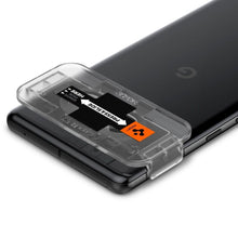 Заредете изображение във визуализатора на галерията – Spigen OPTIK.TR CAMERA PROTECTOR 2-PACK GOOGLE PIXEL 7 PRO BLACK
