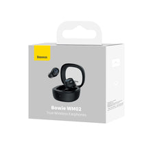Заредете изображение във визуализатора на галерията – BASEUS TWS True Wireless Earphones Bowie WM02 black NGTW180101
