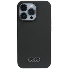 Заредете изображение във визуализатора на галерията – Original Case AUDI hardcase Silicone Case AU-LSRIP13P-Q3/D1-BK for Iphone 13/ 13 Pro black

