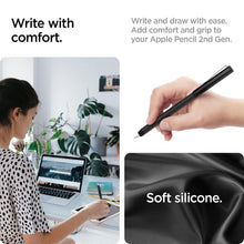 Заредете изображение във визуализатора на галерията – Spigen DA201 CLIP CASE Apple PENCIL 2 BLACK
