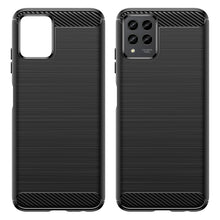 Заредете изображение във визуализатора на галерията – Carbon Case case for T-Mobile Revvl 6 Pro 5G flexible silicone carbon cover black
