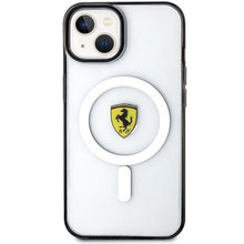 Заредете изображение във визуализатора на галерията – Ferrari FEHMP14MURKT iPhone 14 Plus 6.7" clear/transparent hardcase Outline Magsafe
