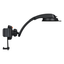 Заредете изображение във визуализатора на галерията – Baseus car holder 2in1 to center console + air vent easy control pro clamp black suyk010001 - TopMag
