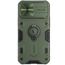 Заредете изображение във визуализатора на галерията – Nillkin CamShield Armor TPU+PC for Iphone 13 Pro Max green

