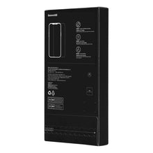 Заредете изображение във визуализатора на галерията – Baseus Full Screen Tempered Glass for iPhone 11 / XR with Speaker Cover 0.4mm + Mounting Kit
