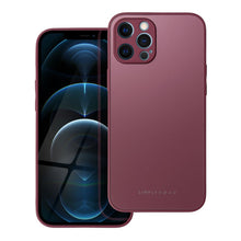 Заредете изображение във визуализатора на галерията – Roar matte glass гръб за iphone 12 pro max claret
