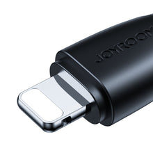 Заредете изображение във визуализатора на галерията – Joyroom cable USB - Lightning 2.4A 0.25 m black (S-UL012A11)
