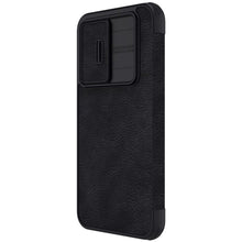 Заредете изображение във визуализатора на галерията – Nillkin Qin Leather Pro Case for Samsung Galaxy A54 5G Flip Cover Camera Cover Black
